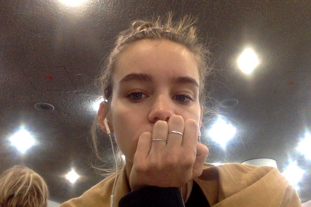 when you've been sitting in the airport for 5 hrs :-)