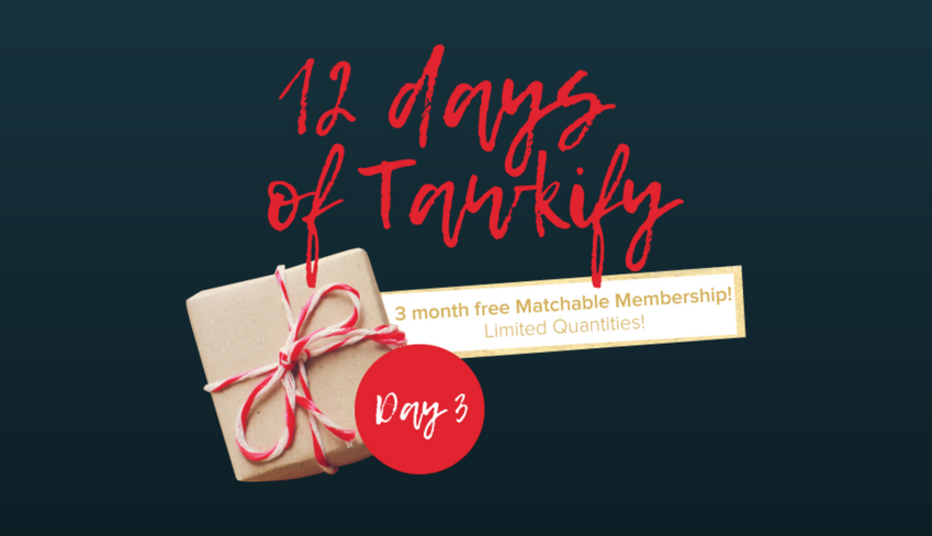 tawkify's tweet photo. Today only - 3 months of matchable membership for Free! Get yours: https://t.co/jDLLAb7q4W
#DatingIn2016 #datinggoals #single #tawkify https://t.co/7br95d0G99