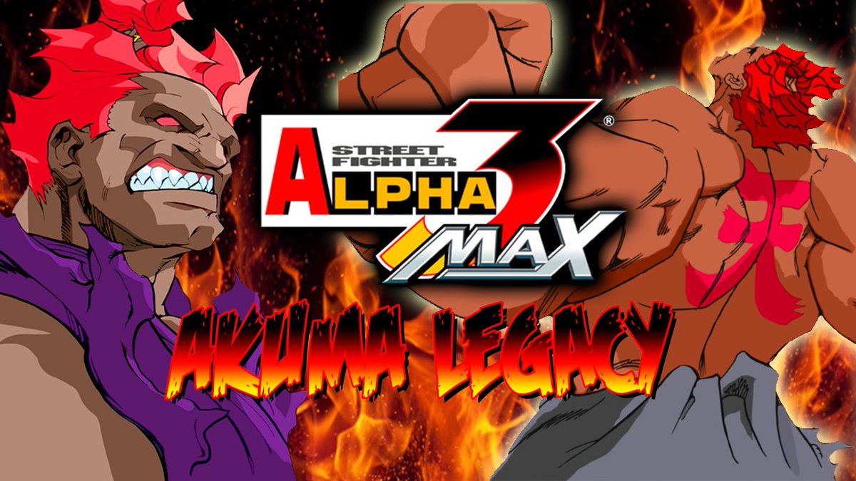 Maximilian Dood on X: SHIN AKUMA vs. THE WORLD - Akuma Legacy: Street  Fighter Alpha 3 Max   / X