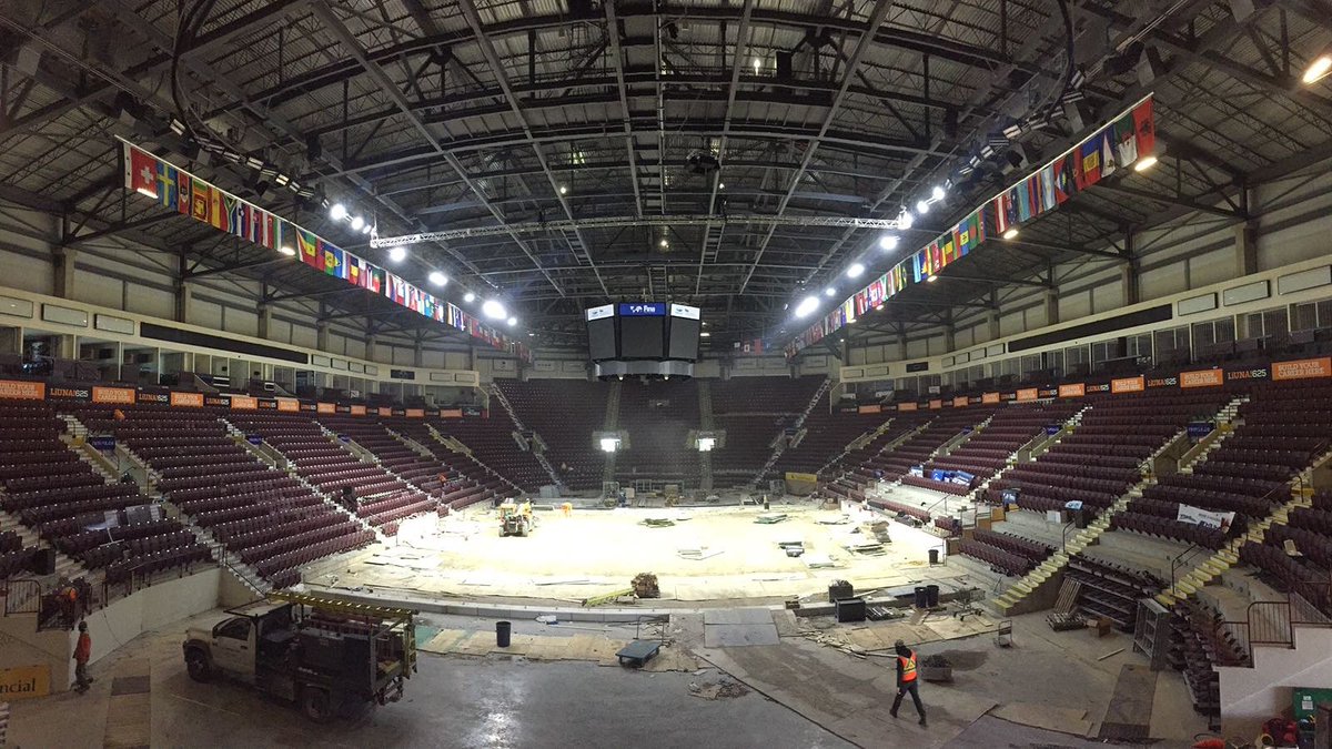 What a ride it has been! Returning our temporary home to the boys <a href="/SpitsHockey/">X - Windsor Spitfires</a>! #Windsor2016 #finawindsor2016