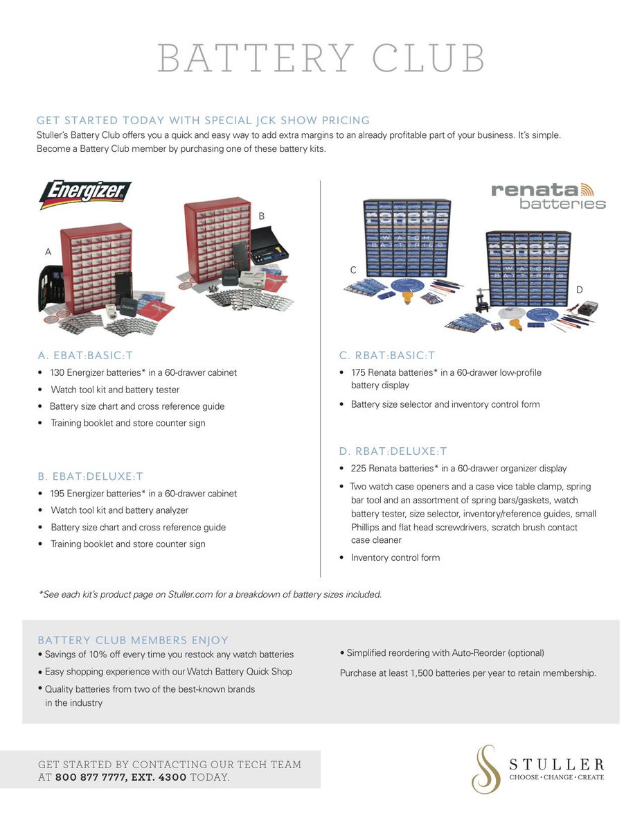 andythetoolguy's tweet image. Interested in our Battery Club? 🔋 Learn more and save money by contacting our Tech Team at 800-977-7777, ext. 4300 today!