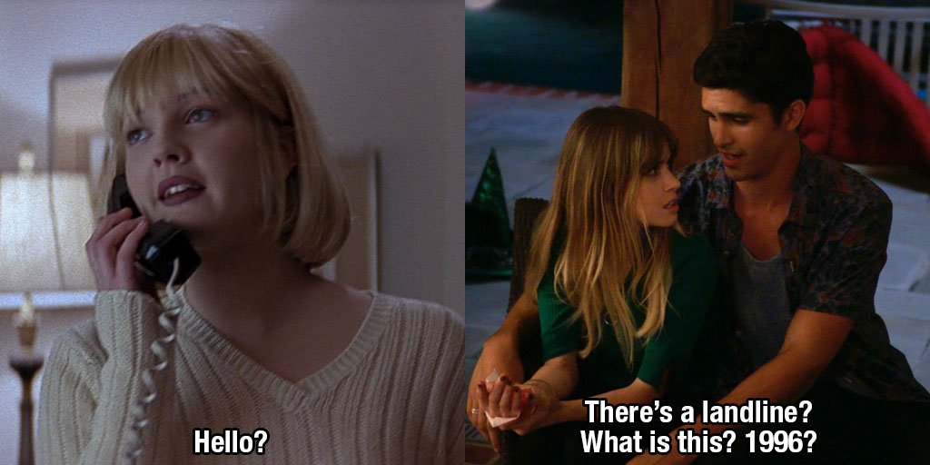 Old habits die hard…especially when it’s life or death. #ScreamAnniversary