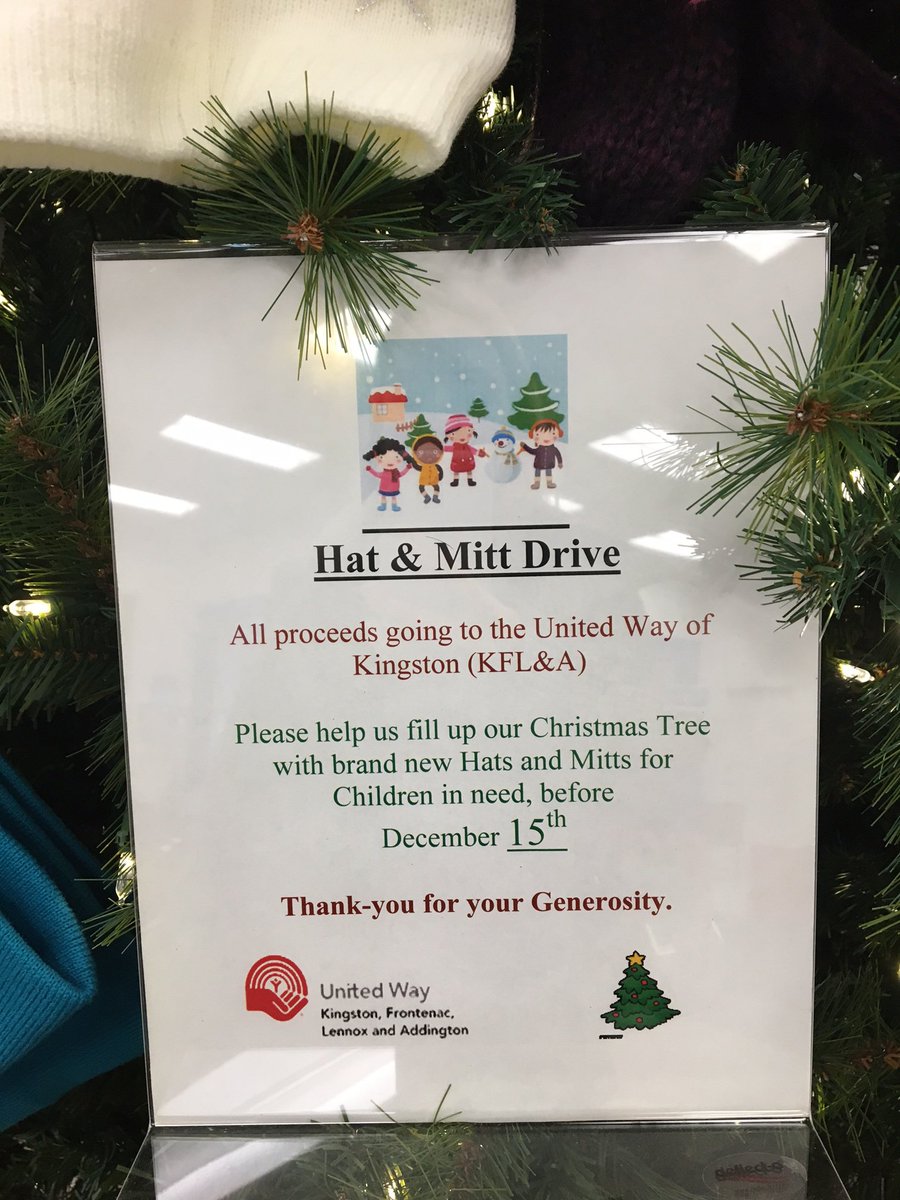 unitedwaykfla's tweet photo. Thank you to #ygk Gardiners Rd. @BMO team for their Hat &amp; Mitt drive. A new record with 131 items to be donated to local agencies. Amazing! https://t.co/KylwwGxBZe