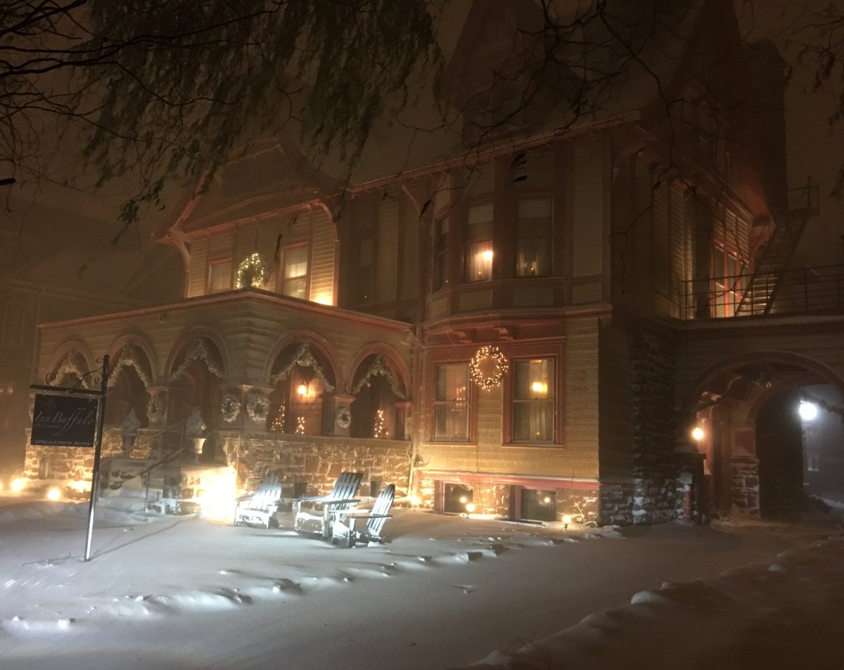 InnBuffalo's tweet image. Winter wonderland!