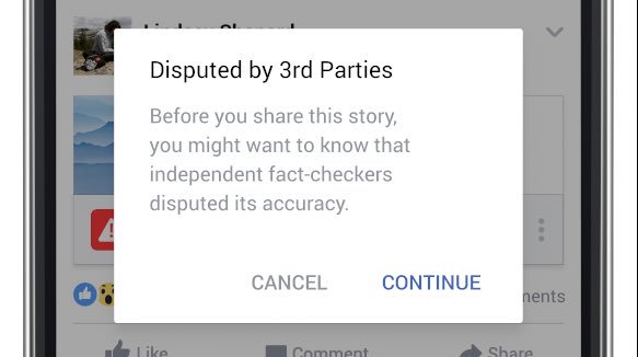 So warnt #Facebook in Zukunft vor #FakeNews.