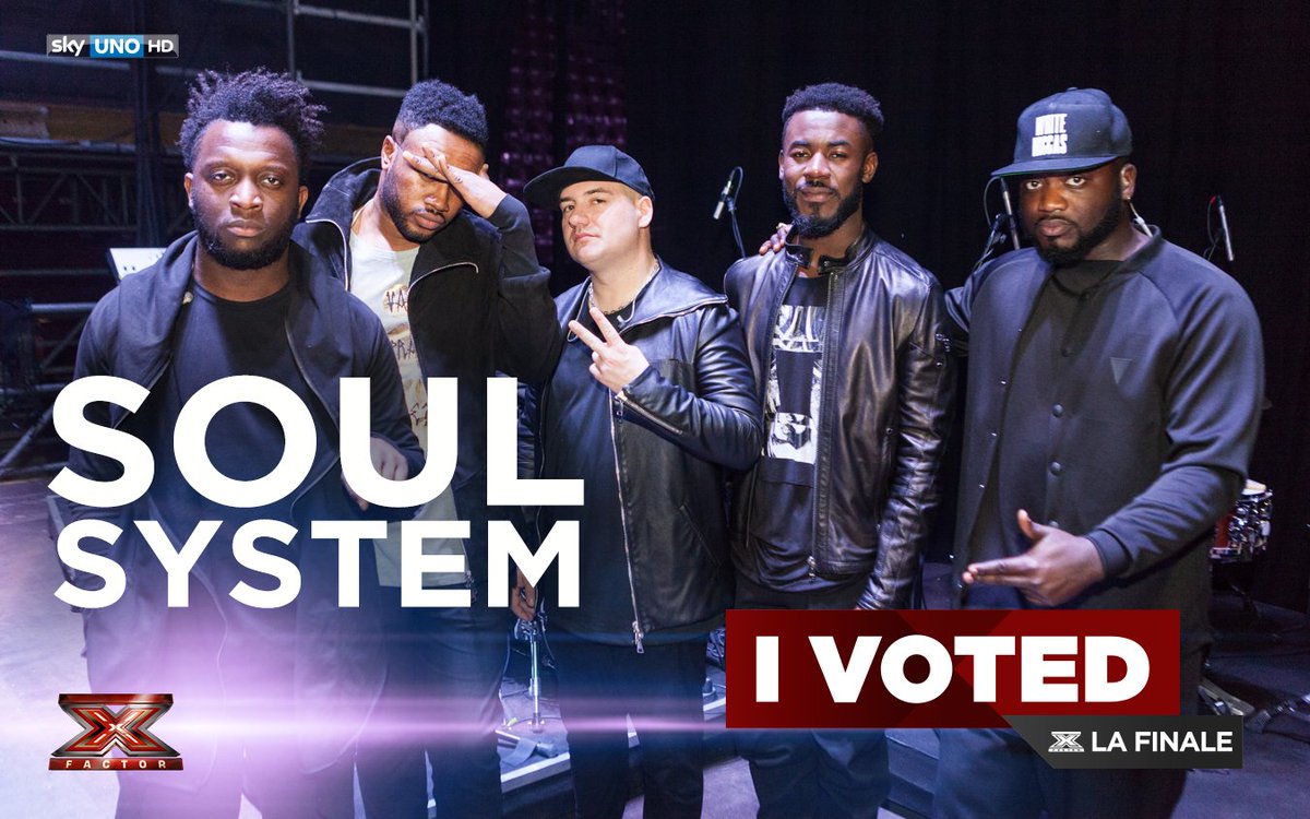 Nessuno sa stare sul palco come i #SoulSystem!
RT se tifate per loro! #XF10