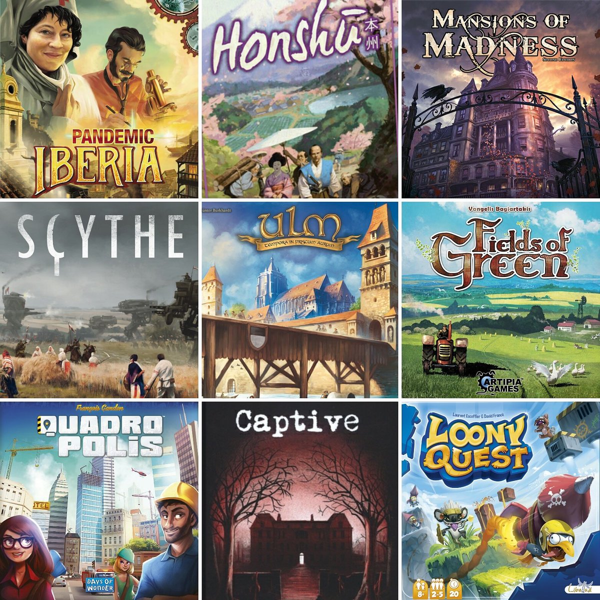 theboardgeek's tweet image. My top 9 game releases of 2016 #mytop9of2016