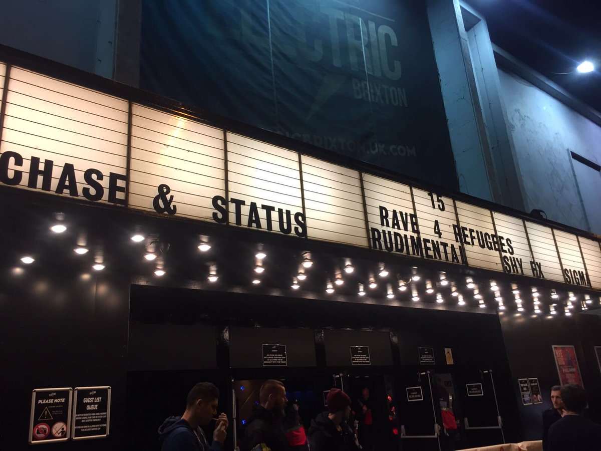 Togetherclub's tweet image. Here we go round 2 of this worthy cause! 
#Rave4Refugees with @chaseandstatus @RudimentalUk @sigmahq  @ShyFX @electricbrixton