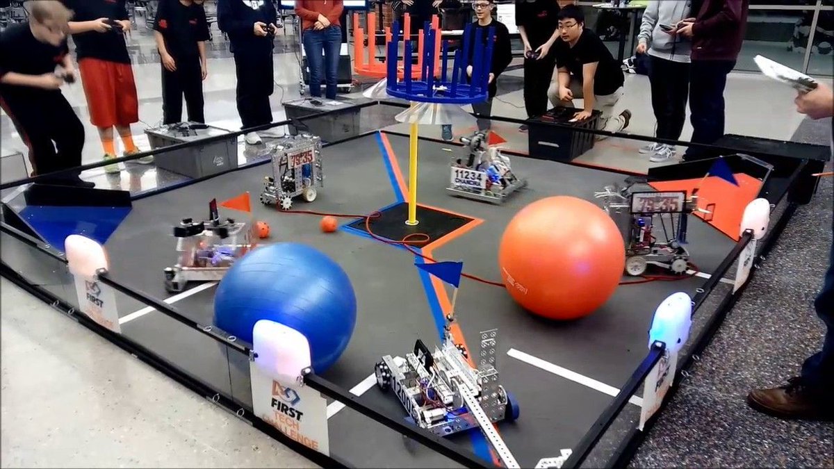 andymarkinc's tweet photo. We think this is the first documented member of #TeamTether in @FTCTeams. Anyone got older video? https://t.co/c1ejPVyJfi #omgrobots https://t.co/1iYO5GiOpj