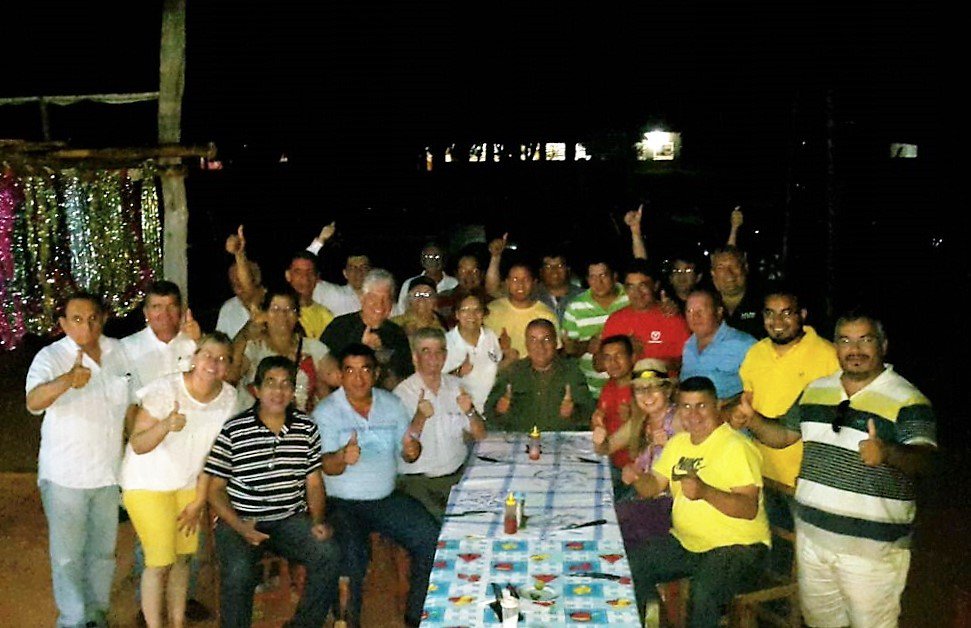 <a href="/PartidoUnace/">UNACE</a> Reunión para nuestro recorrido en el nuevo distrito de Maracaná departamento de Canindeyú.
