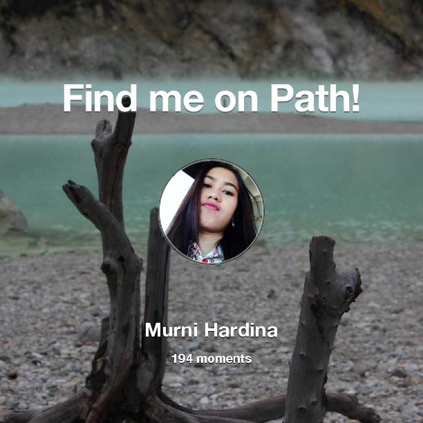 hs_murni's tweet photo. Find me on #Path now! Go to https://t.co/O2VwDbpyqx https://t.co/Zg2D76587J