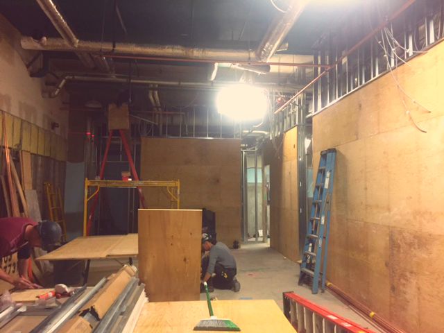 CREATEprojects's tweet image. Here are some progress photos of @ButterBeautyYYC in Bankers Hall ! #Thursday #Construction