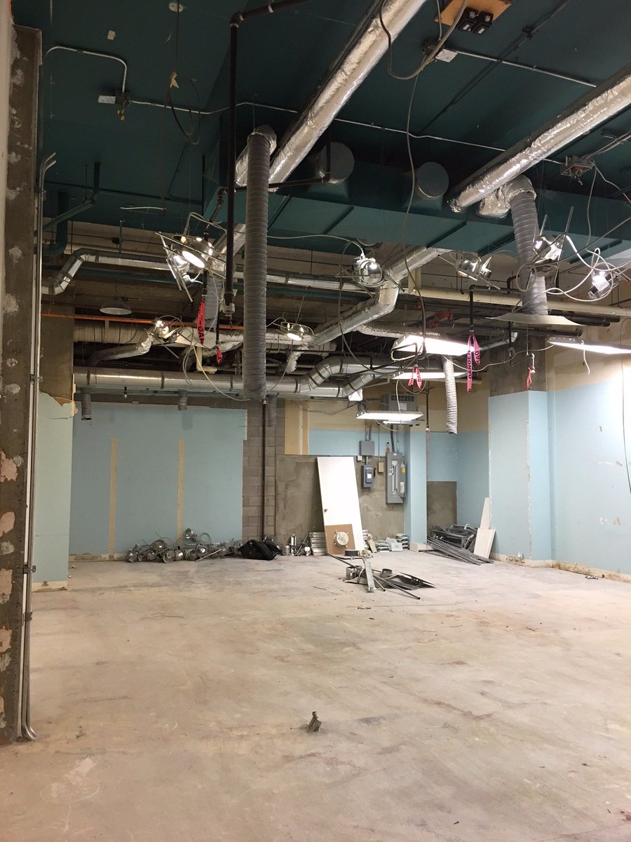 CREATEprojects's tweet image. Here are some progress photos of @ButterBeautyYYC in Bankers Hall ! #Thursday #Construction