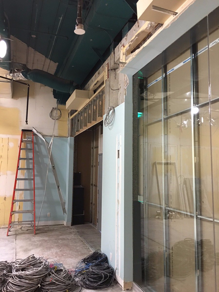CREATEprojects's tweet image. Here are some progress photos of @ButterBeautyYYC in Bankers Hall ! #Thursday #Construction