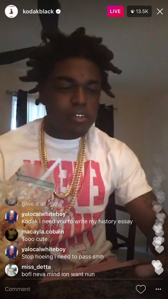 NoHoesGeorge's tweet image. Smh Kodak playin games...