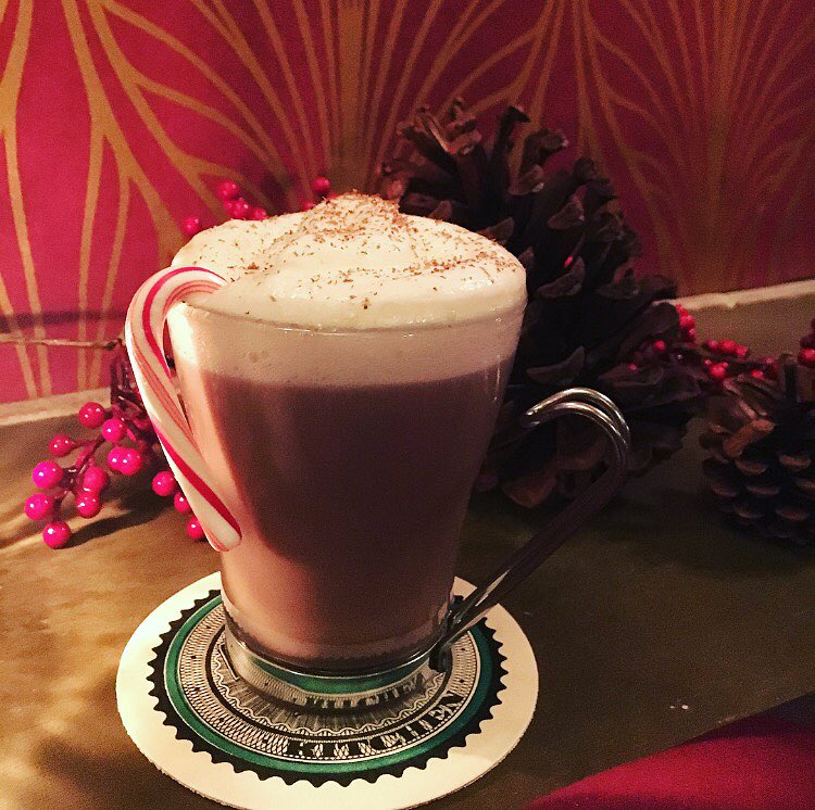 The Best Hot Chocolate is the most accurately named cocktail we've ever featured. Warm and rich topped with Wondermint whipped cream 😻