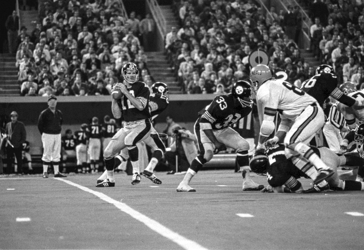 Our very first matchup with the Bengals was on November 2, 1970 at Three Rivers Stadium. #TBT https://t.co/ryAHEAqBbh