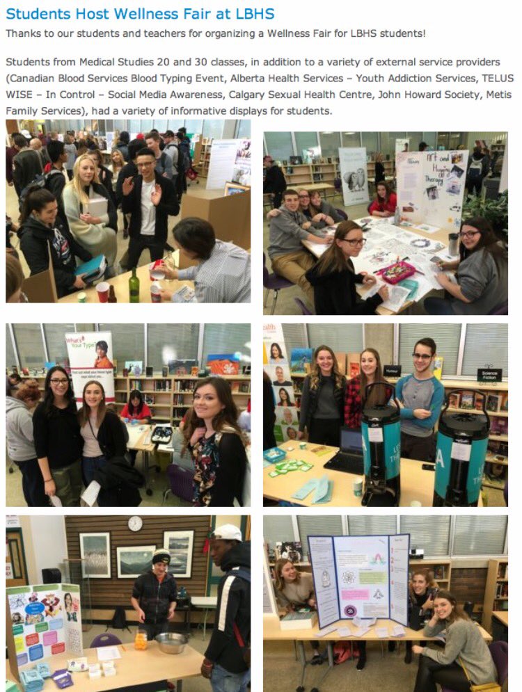 RHICKS_LORDS's tweet photo. Students Host Wellness Fair at LBHS https://t.co/sNxxCx8JFC