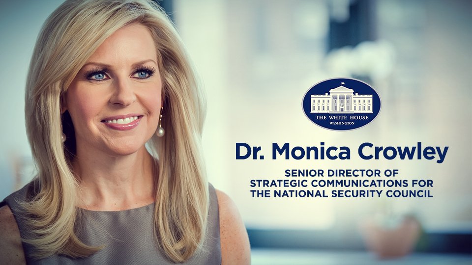 DJT selects Dr. Monica Crowley as Senior Director of Strategic Communicatio...