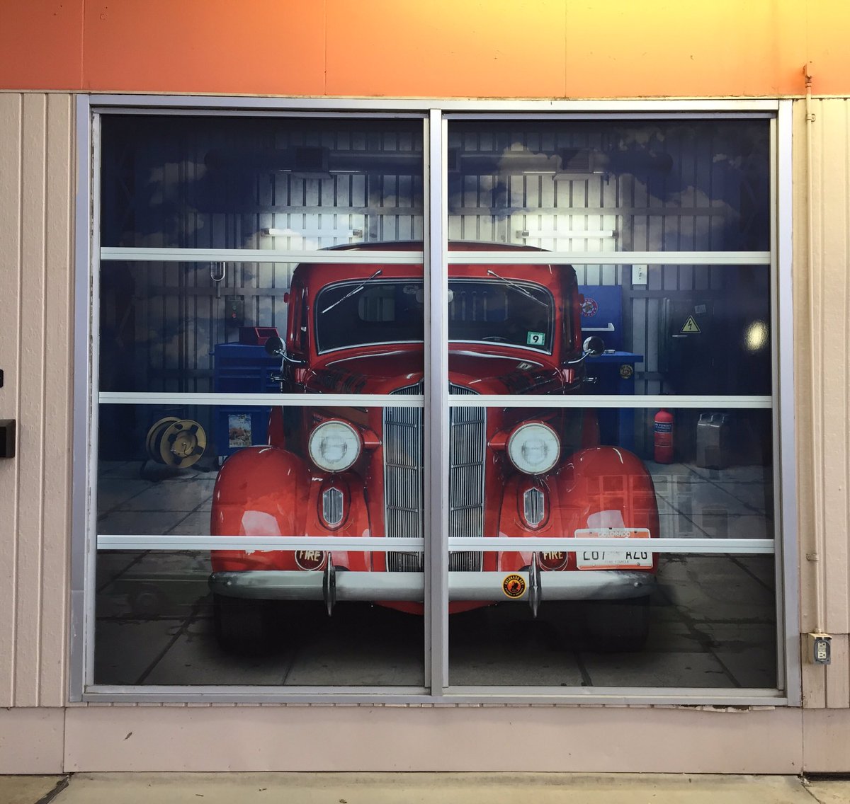 GarageWraps's tweet image. We just produced this for InDesign Signs.  Cool design &amp;amp; photography by Nick Parish