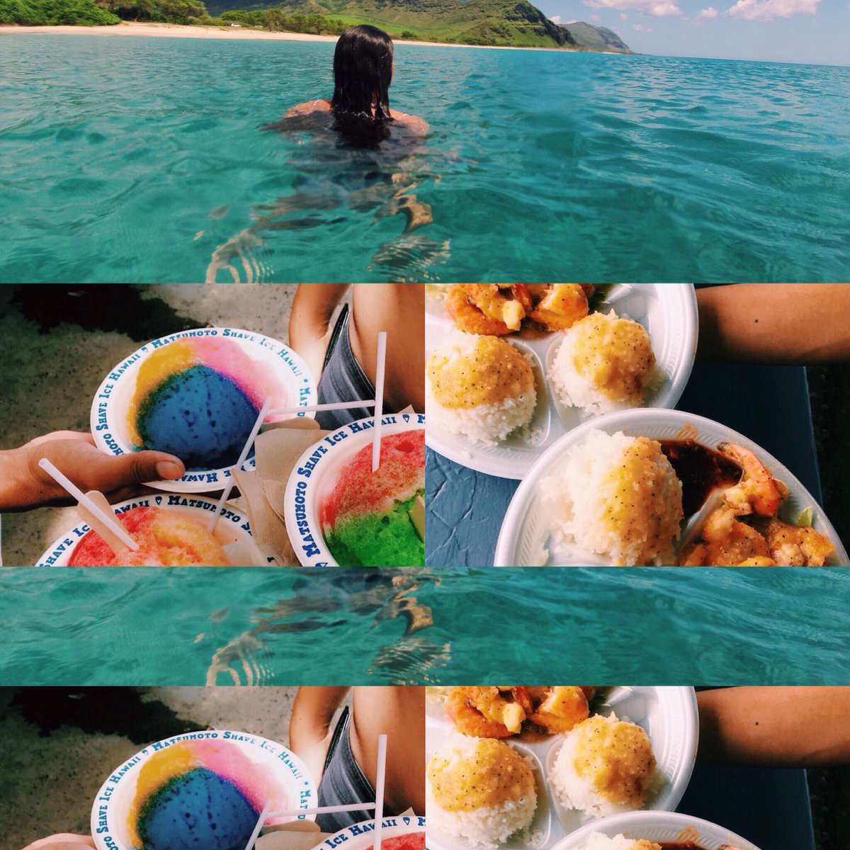 SurfHNLwest's tweet photo. 💜💛eat•surf•eat•sleep•repeat💚💙 https://t.co/5PL0x88Klq