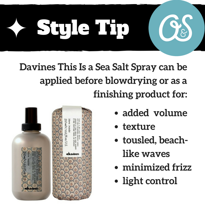 OzzyandSquish's tweet photo. It may be winter but if you crave beachy waves in your hair, a spritz of @DavinesOfficial This Is A Sea Salt Spray will do the trick! https://t.co/7QG0dewsRs