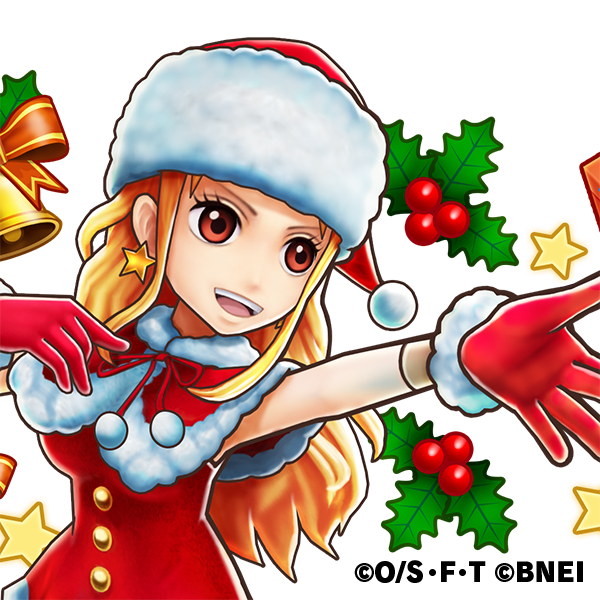One Piece サウザンドストーム على تويتر 聖夜の島のサンタクロース 続報 クリスマス衣装のナミ 新世界 の自動技は サンタガール 敵の男性の属性防御力を下げる効果があるとのこと サウスト ワンピース T Co Fr0dgyt73v تويتر