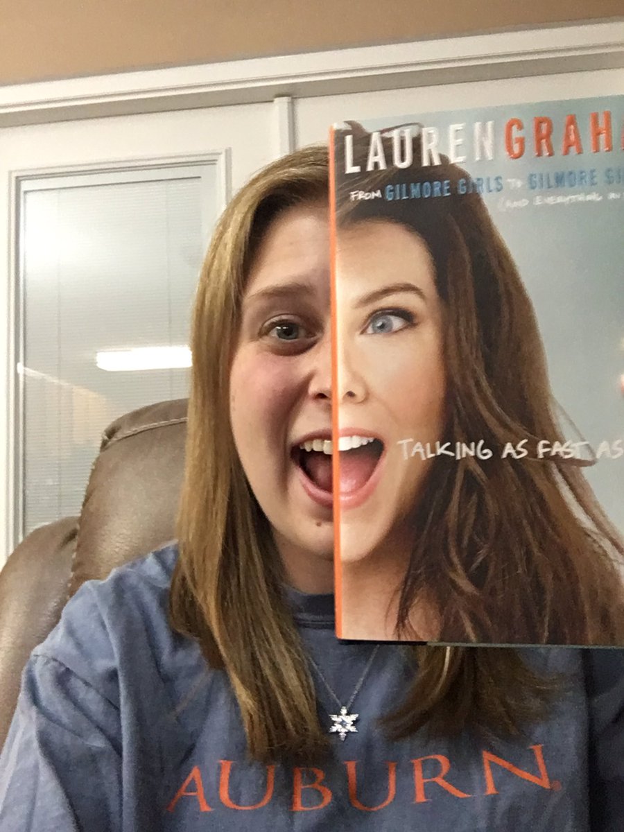 Just finished my 12th vet school final and CANNOT WAIT to read this book from my favorite <a href="/thelaurengraham/">Lauren Graham</a> as stress relief. Thank you LG❤️