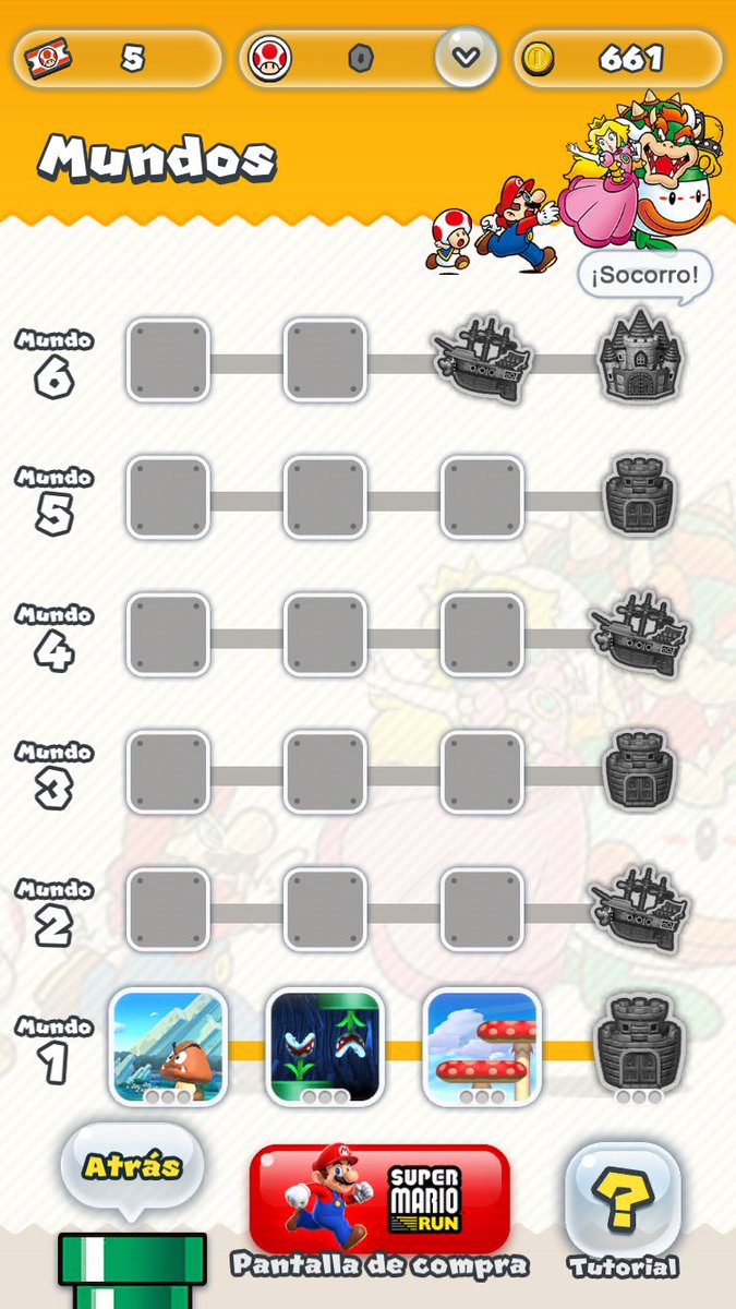 IPN_Comunidad's tweet photo. Mario Run no es lo que esperábamos, niveles muy cortos, los 3 primeros gratis y para jugar los 21 restantes se debe pagar $169 #FailNintendo https://t.co/HK5PSO7dse