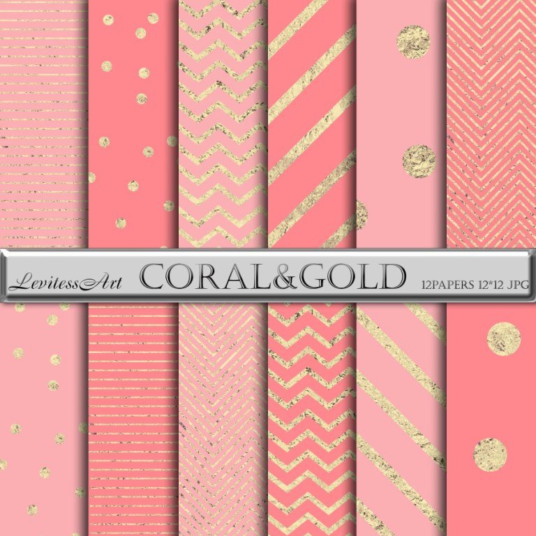 kebab75's tweet image. Coral and Gold Digital Paper, pink Foil confetti background wit… tuppu.net/7666979f #MyNewTag #PinkDigitalPaper