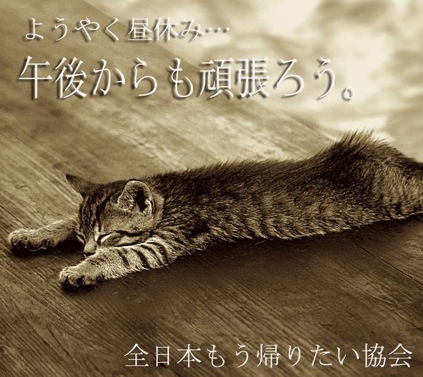 全日本もう帰りたい協会 V Twitter 午後からも頑張ろう