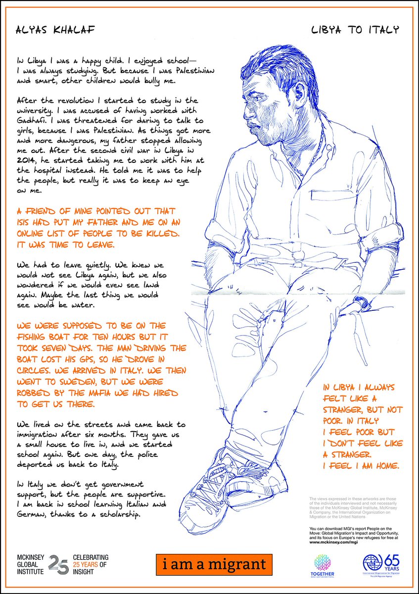 newsillustrator's tweet photo. Every migrant has a story. https://t.co/EMvafhgnsz @McKinsey @McKinsey_MGI @McKinseySociety @iamamigrant @urbansketchers #MGImigration #draw https://t.co/LUND0kog8I