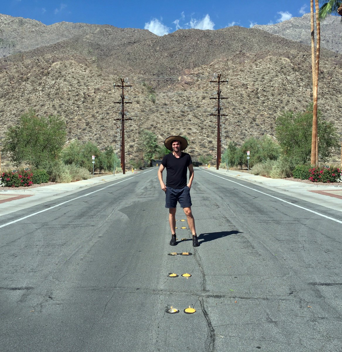 Boot of choice for creatives. <a href="/george_byrne/">GeorgeByrne📸</a> (pic credit) roams the US in prep for his exhibition at Heather James Gallery, Palm Springs.