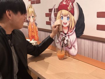 目前にキャラ絵 白猫プロジェクト コラボカフェがぼっちでも壁に話しかけられる神仕様 ねとらぼ
