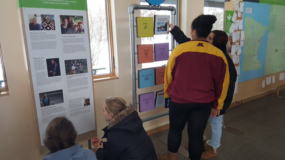 sciencemsness's tweet photo. Last week 8th &amp; 9th Graders went to #audubon to explore #waterways #isd2580 #fieldtrippin https://t.co/bl213vO6OH