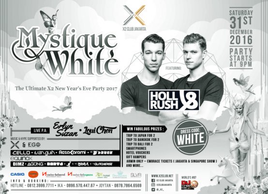 TONIGHT!! #MystiqueWhite - The Ultimate @_X2_ NYE Party| loket.com/event/mystique…  #LoketID #X2ClubJakarta