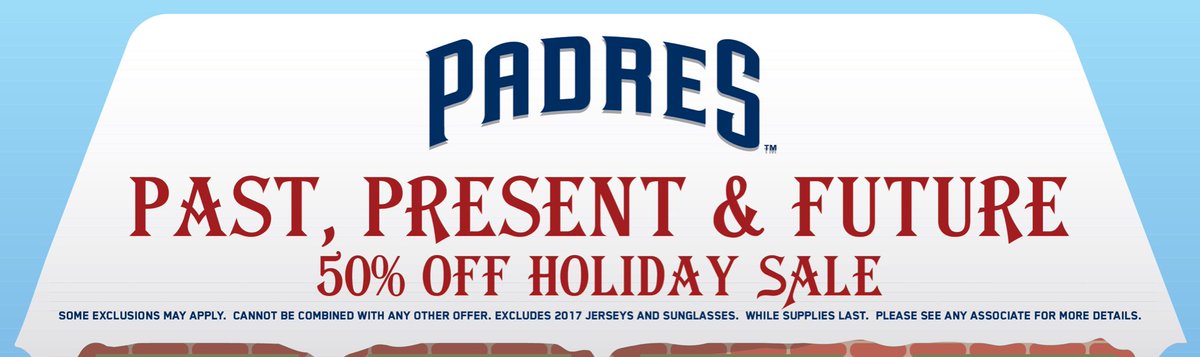 padres store 50 off