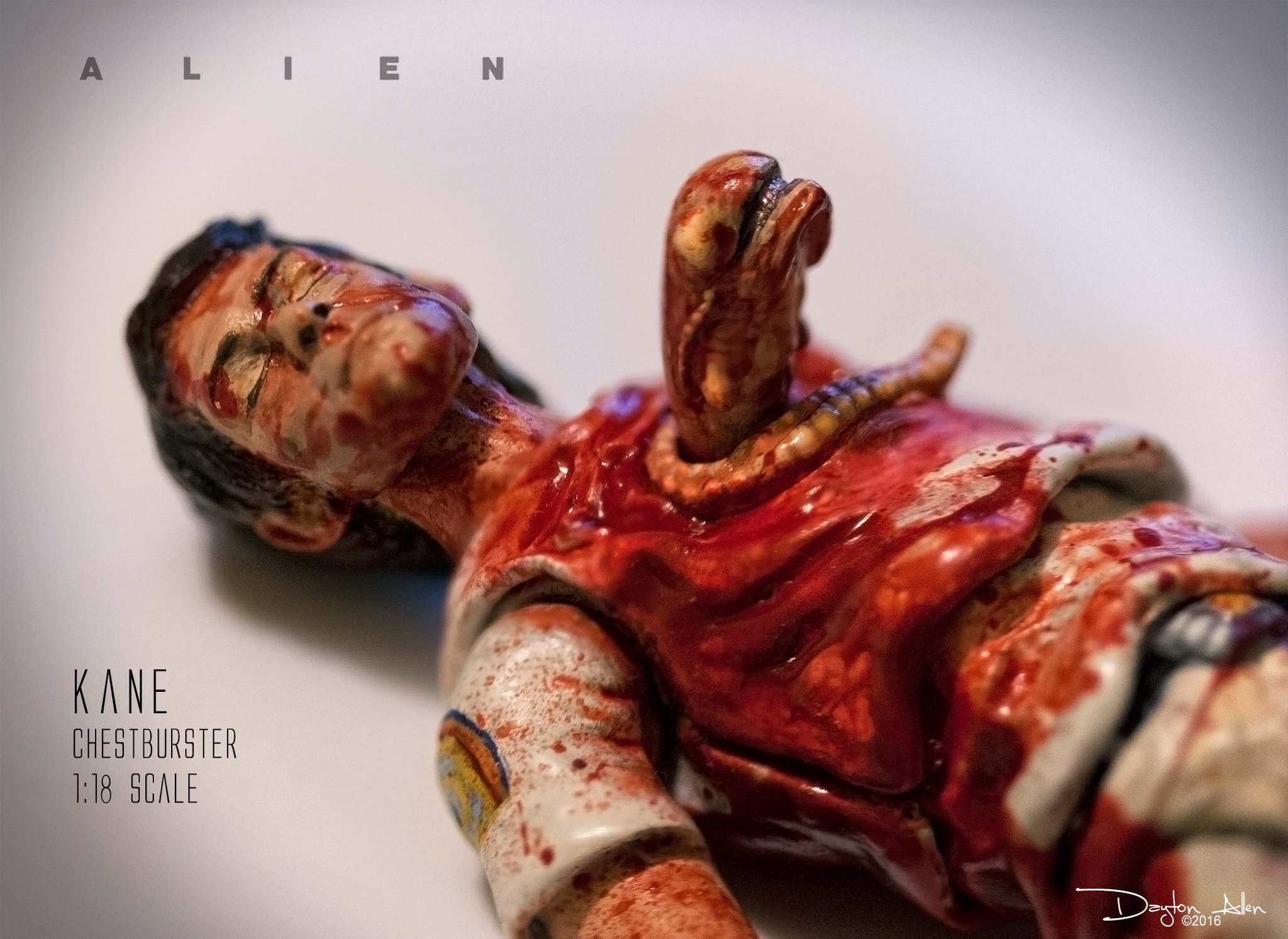 Dayton SF30 Allen on Twitter: "Kane - Chestburster 1:18 scaled figure
