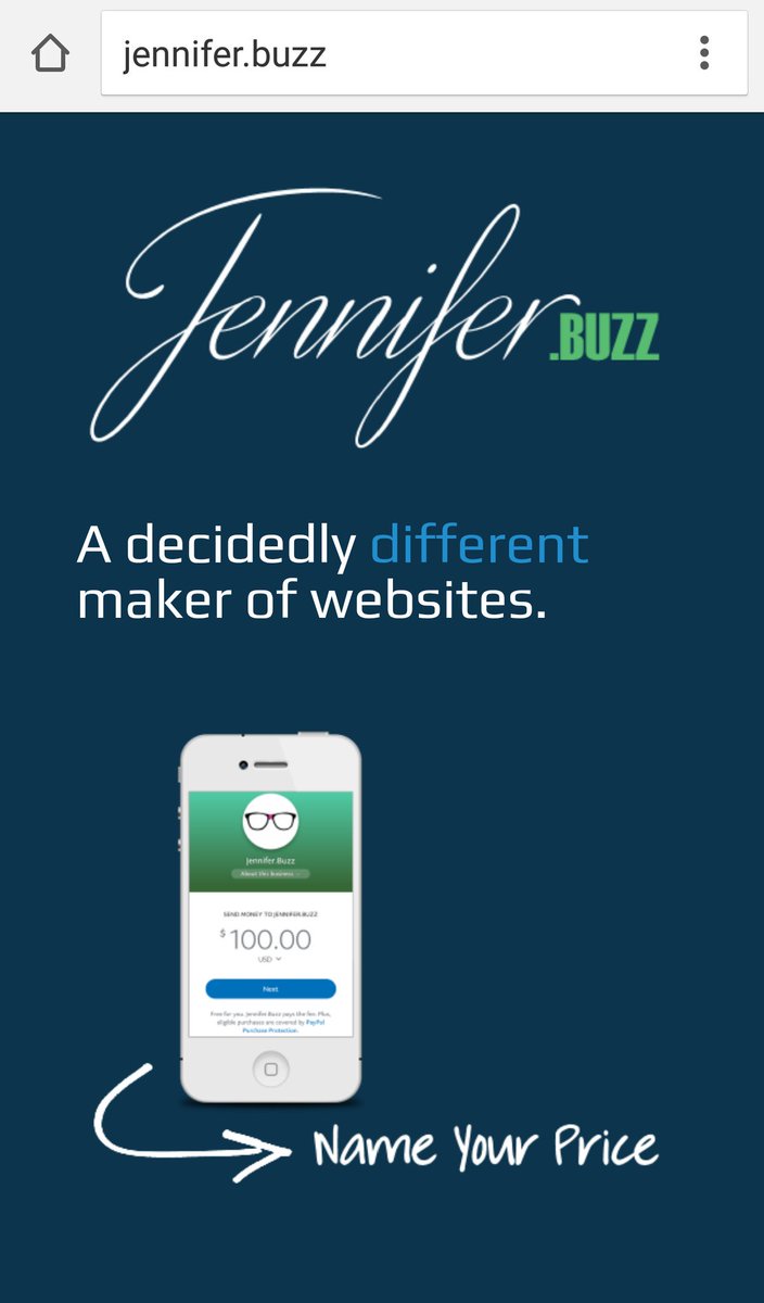 jennifer_buzz's tweet photo. @_OhEmKii #NameYourPrice for #webdesign at https://t.co/coVd03P4QI | #tech #webdev #wp #business #girlgeek #Advertising #socialmedia https://t.co/NwVQjmyUou