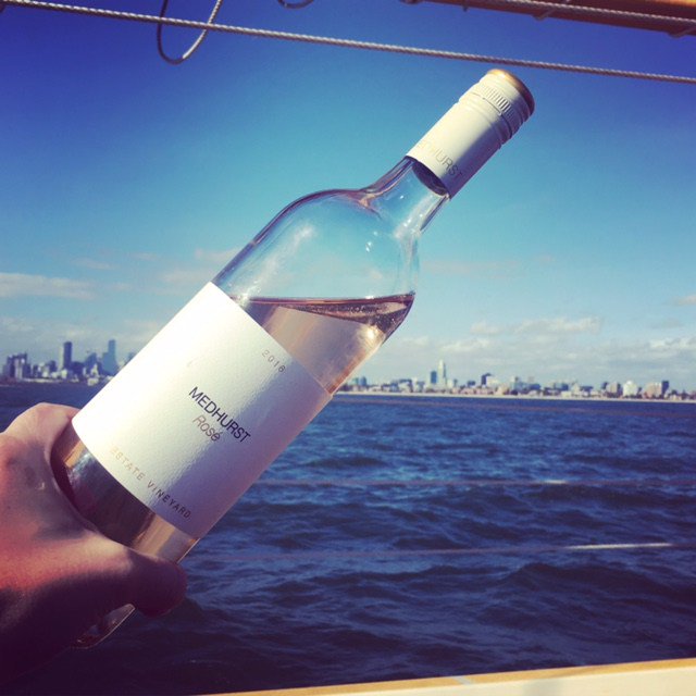 Tipthebottle's tweet photo. On the Sixteenth day of Christmas my wine rack gave to me a Medhurst Rosé https://t.co/aunxSTfxyA https://t.co/EEV79pWdph