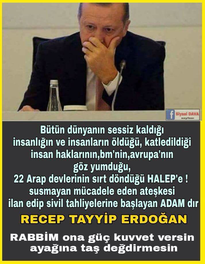 aykü on Twitter &quot;Allahım sen ona yardım et,ülkemizide feraha çıkar!Bu