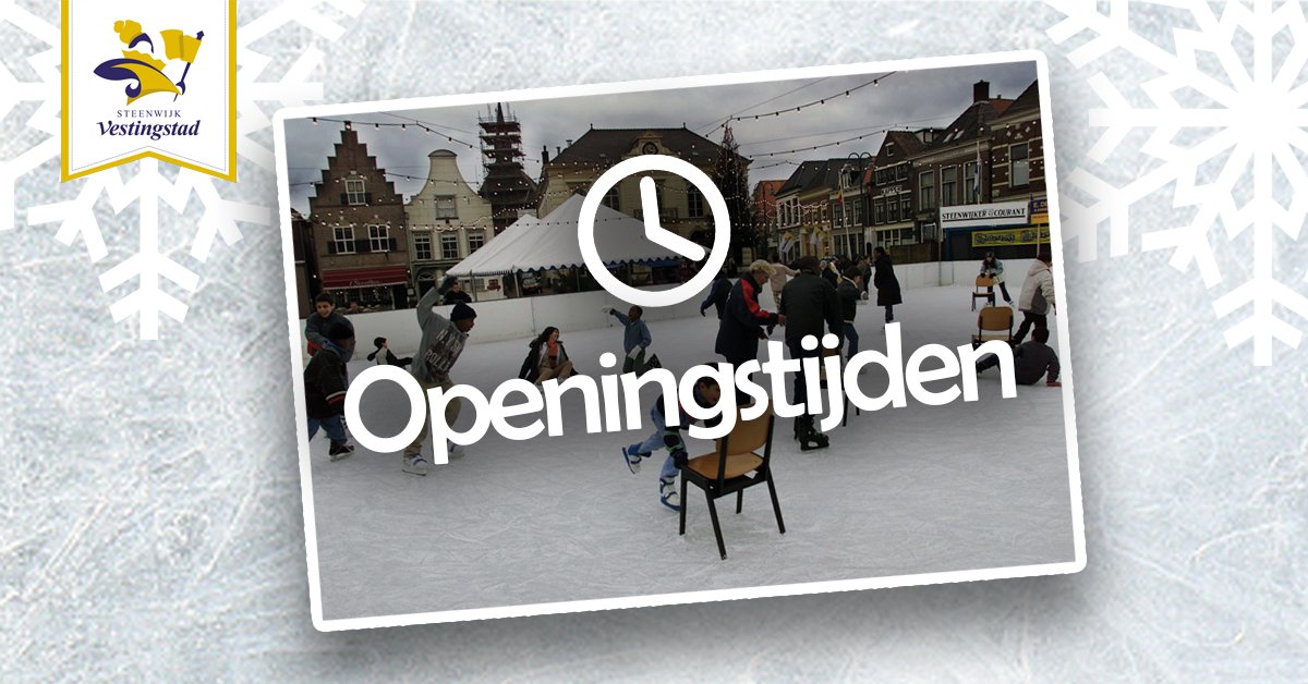 Benieuwd tot wanneer de ijsbaan eigenlijk open is op de Markt? Klik op de link voor alle tijden: ow.ly/iKQL30755pi