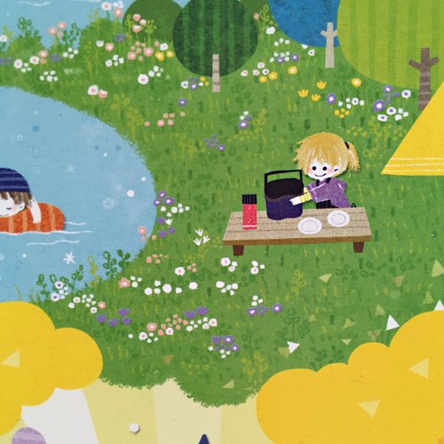 すがわらあい イラストレーター 明治安田生命さまの17年カレンダー用のイラストを描かせていただきました 1枚ものです こちらは一般販売されているものではないのですが もしどこかで受け取られる機会がございましたら よろしくお願い致します