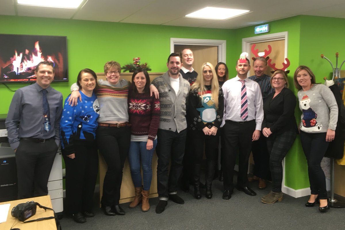 RBBuildingLtd's tweet photo. We're getting into the festive spirit at RBB with @savechildrenuk #christmasjumperday https://t.co/bpVlvTjvKQ