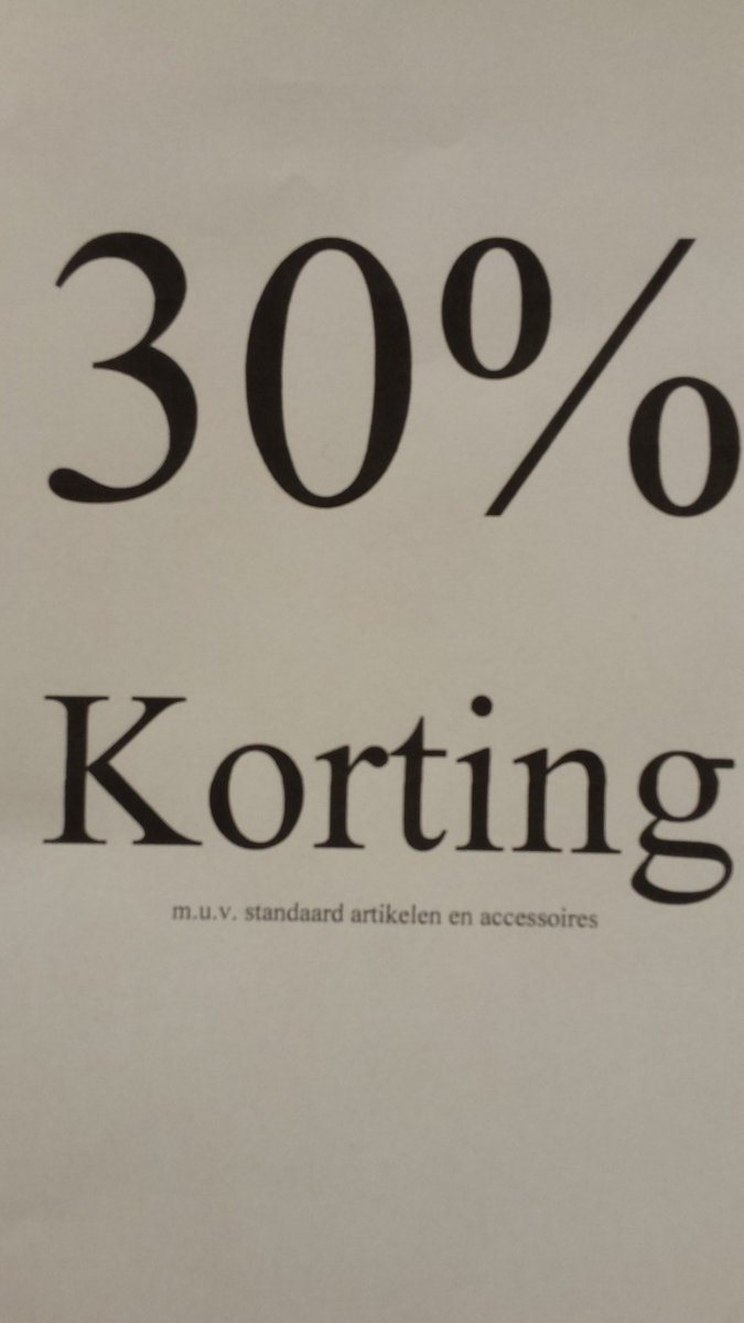 Vandaag nog even bij langs...
Koopavond tot 21.00u
Verse koffie...
Tot straks
