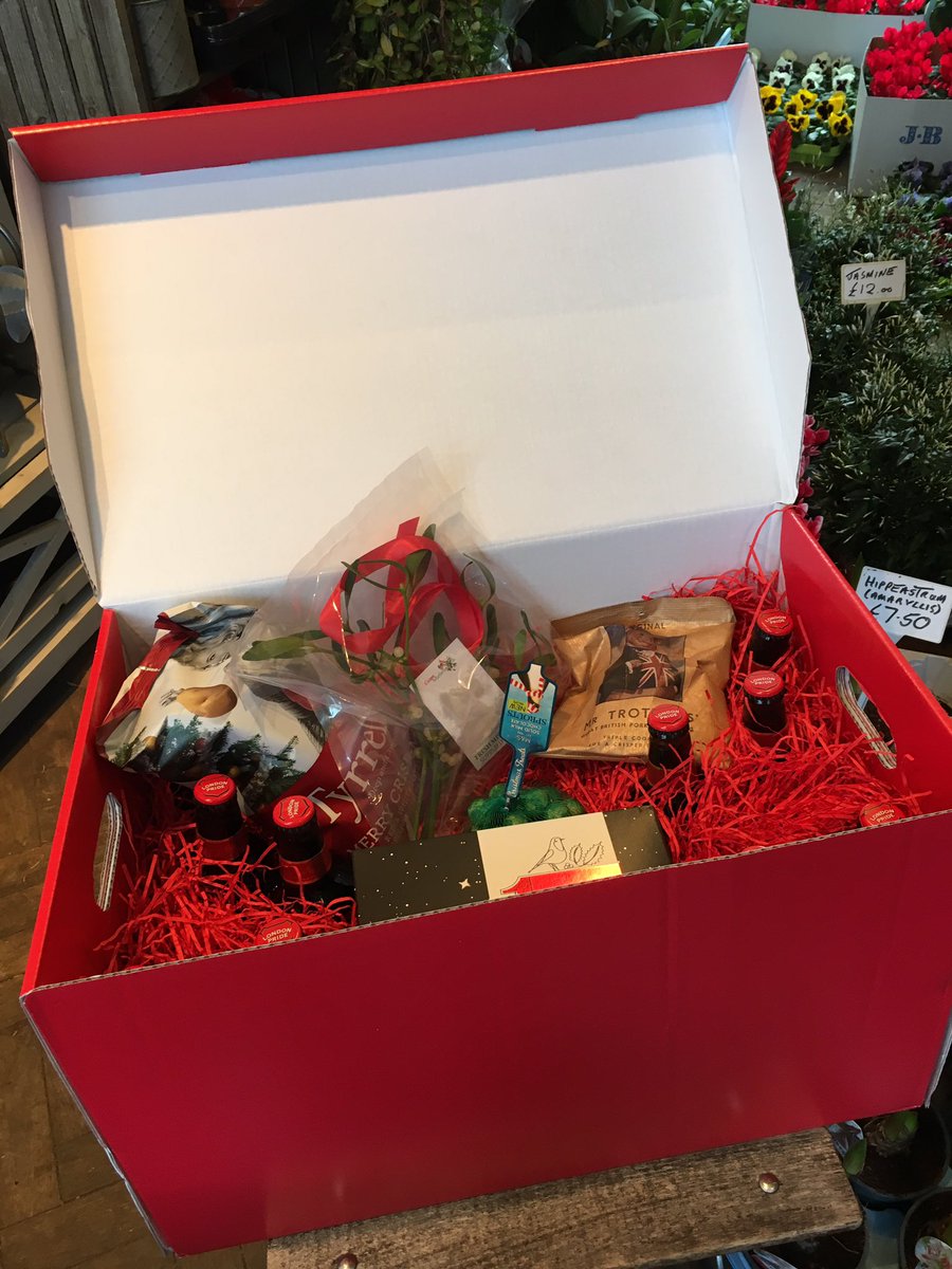 TheKewGardener's tweet photo. London Pride dropped off a festive hamper (and a pretty girl 😘) to The Kew Gardener. Thank you! #DropOfPride https://t.co/NaUSNJrho2