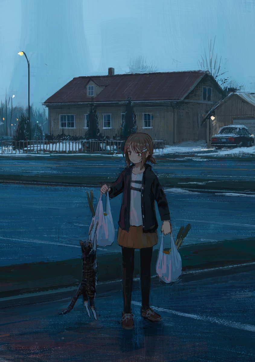 しおん 冬コミで出すイラスト本の表紙の絵です T Co Hmitbfjsqb Twitter