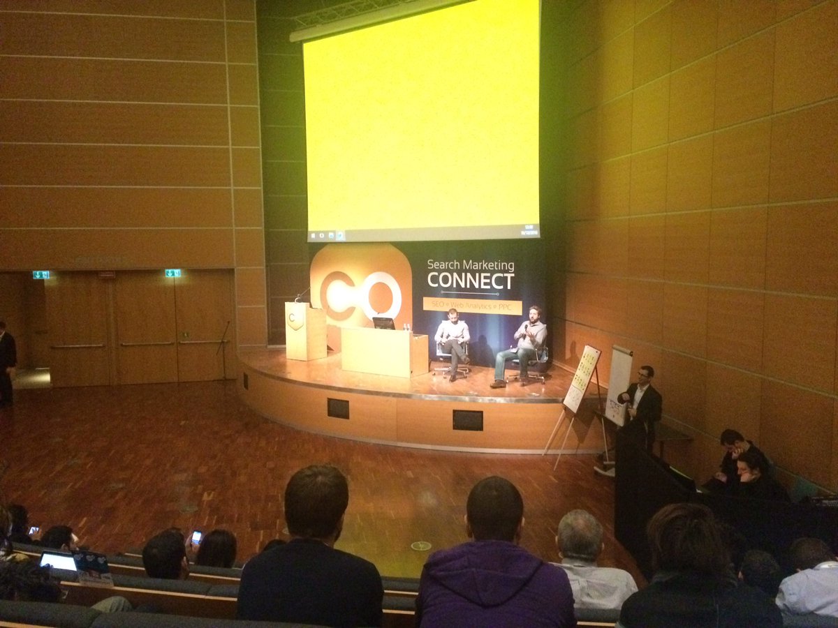 Fili Wiese about ranking factors at #smconnect: links, links, links!