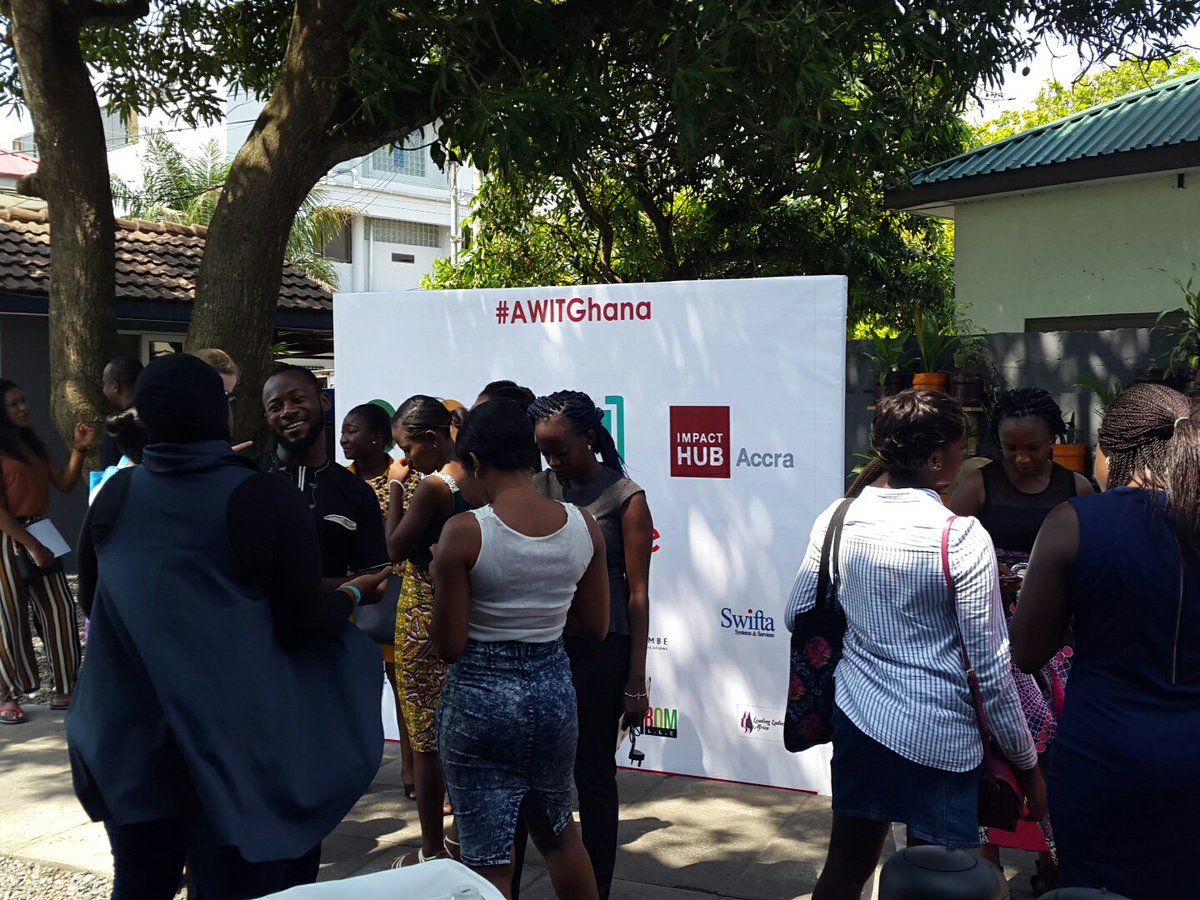 Owula_Kpakpo's tweet photo. We just went on a 10min break with breakfast served by @kawa_moka #AWITGhana Summit @ImpactHubAccra https://t.co/zR2hwRufHp