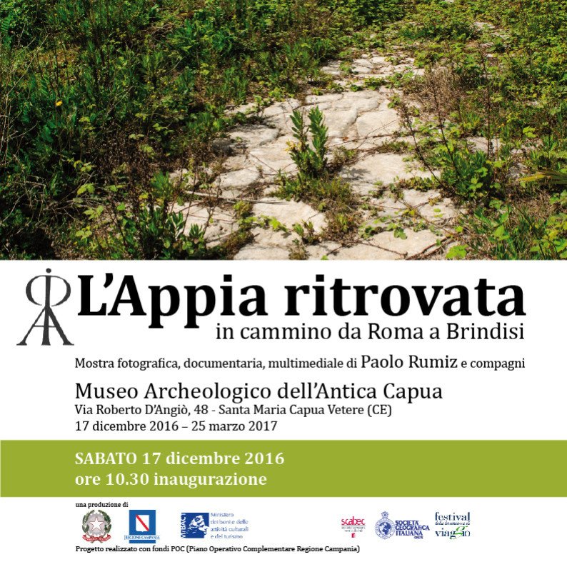 L'APPIA RITROVATA. IN CAMMINO DA ROMA A BRINDISI Museo Archeologico dell'Antica Capua polomusealecampania.beniculturali.it/index.php/most… via @polonapoli